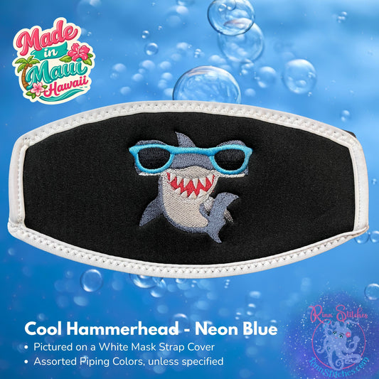 Cool Hammerhead Shark Mask Strap Cover