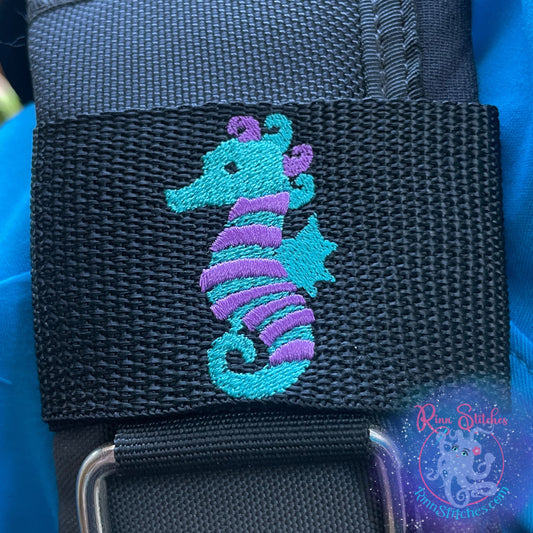Cute Seahorse BCD Tag